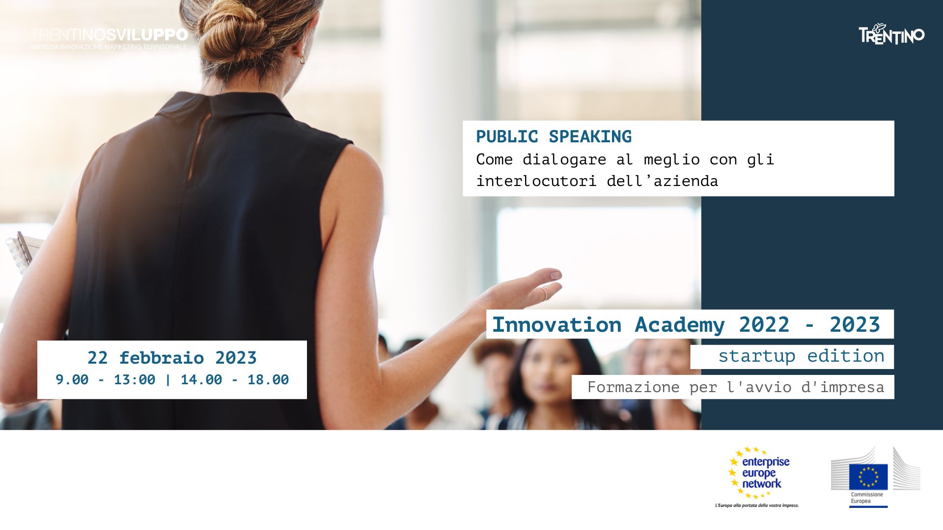 Public Speaking Startup e aspetti assicurativi